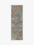 Gooch Oriental Sultani Runner Rug, L244 x W81 cm, Blue