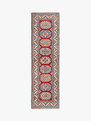 Gooch Oriental Kazak Runner Rug, L297 x W81 cm, Red