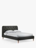 John Lewis Button Back Upholstered Bed Frame, Super King Size