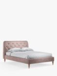 John Lewis Button Back Upholstered Bed Frame, Super King Size