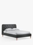 John Lewis Button Back Upholstered Bed Frame, Double