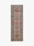 Gooch Oriental Supreme Kazak Runner Rug, L200 x W74 cm, Grey