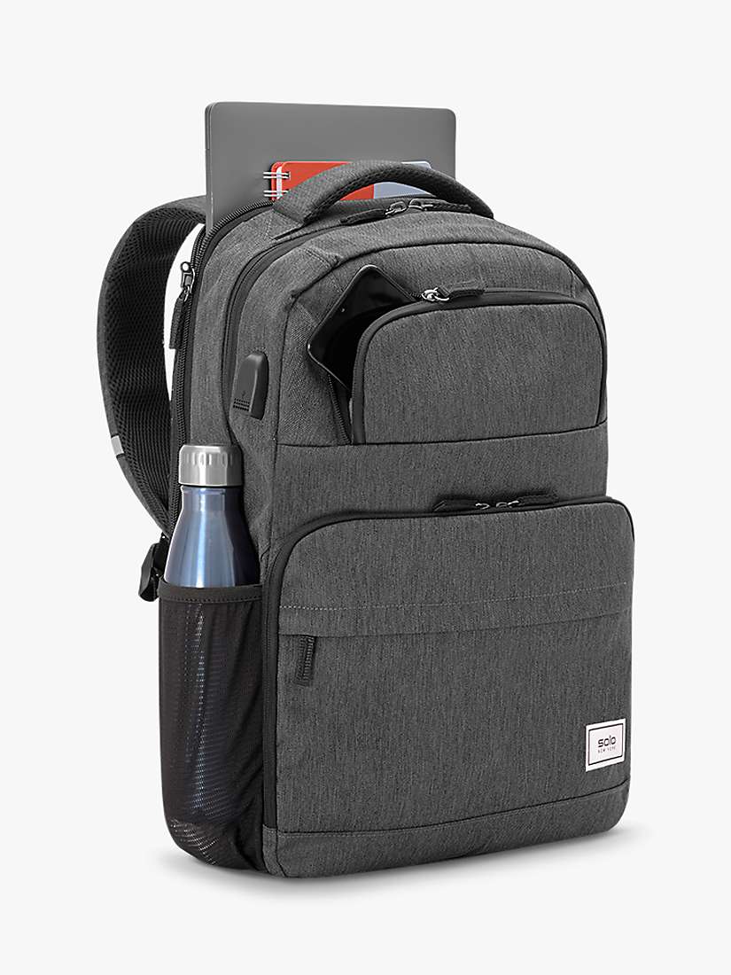 Buy Solo Discover Backpack, Grey Online at johnlewis.com