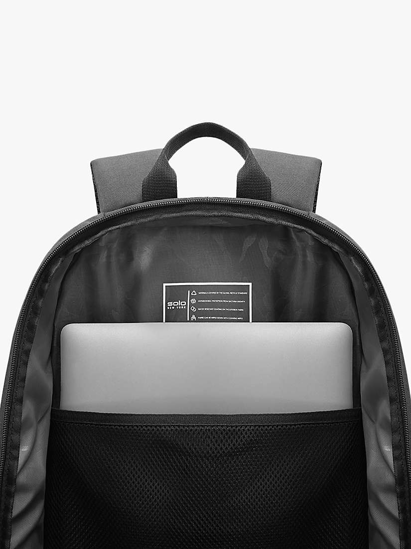 Buy Solo Bleecker Rolling Backpack, Black Online at johnlewis.com