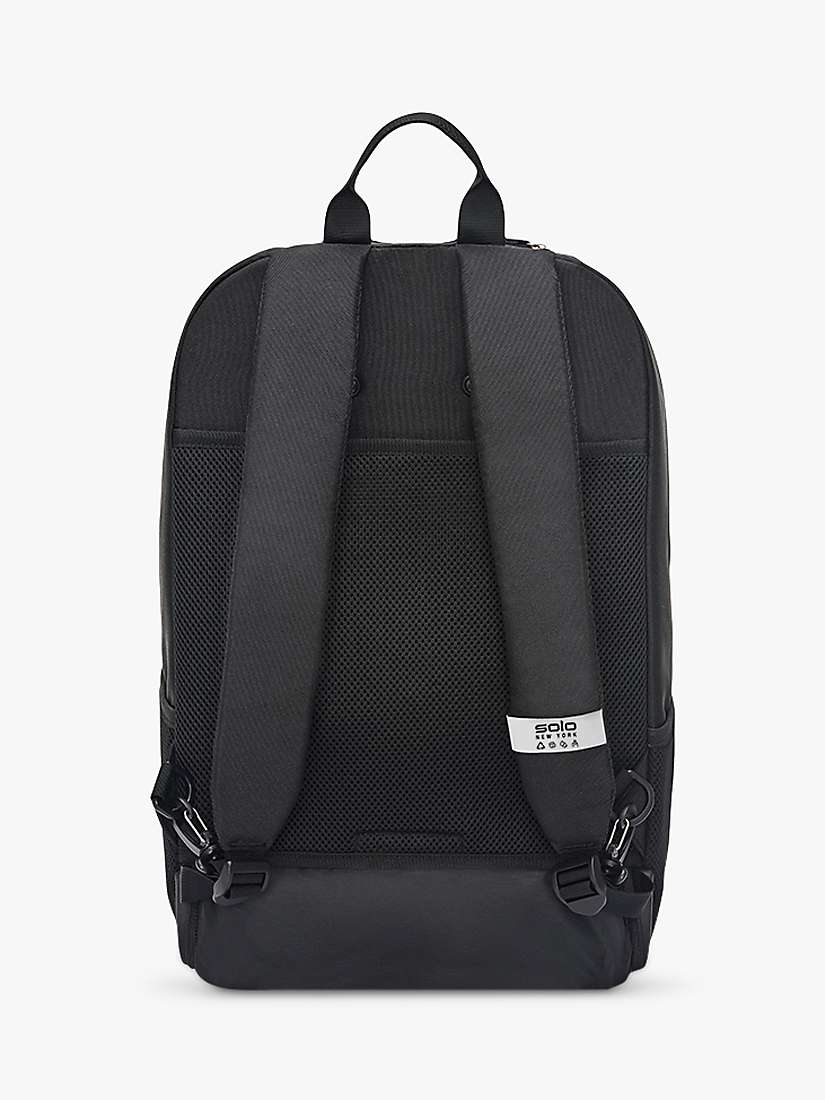 Buy Solo Bleecker Rolling Backpack, Black Online at johnlewis.com