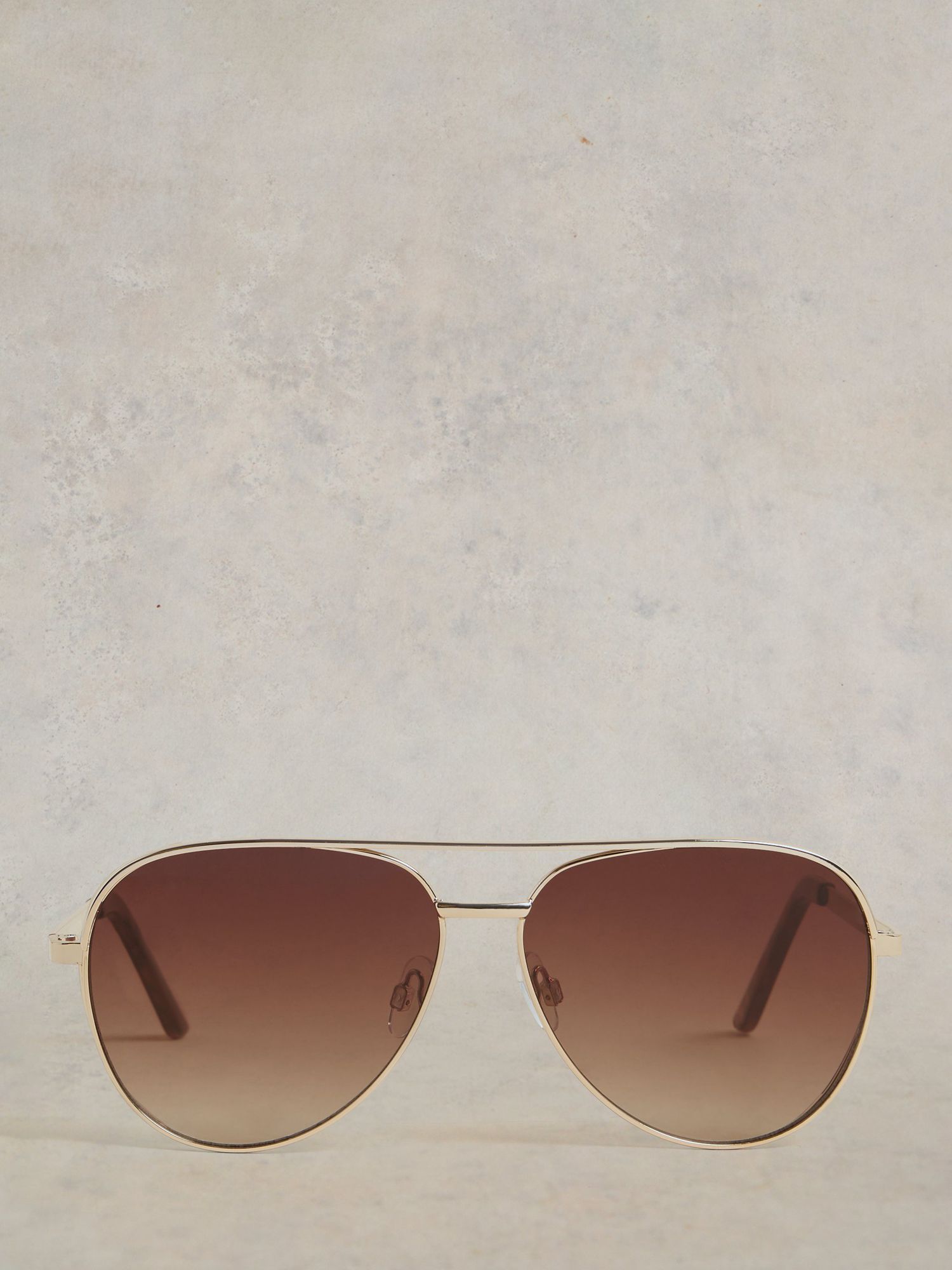 Buy White Stuff Hana Women's Aviator Sunglasses, Gold Online at johnlewis.com
