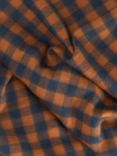 John Lewis Gingham Check Cashmink Scarf, Multi