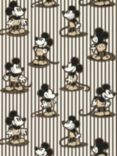Sanderson Mickey Sticker Stripe Wallpaper