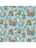 Sanderson Alice in Wonderland Wallpaper, Puddle Blue