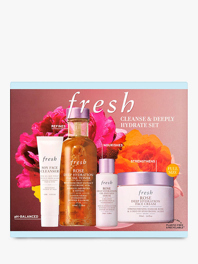 Fresh Cleanse & Deeply Hydrate Skincare Gift Set 3