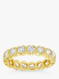 Milton & Humble Jewellery Second Hand 18ct Yellow Gold Diamond Eternity Ring, Gold