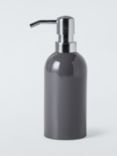 John Lewis Ceramic Soap Dispenser, Steel