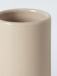 John Lewis Ceramic Bathroom Tumbler, Greige