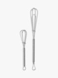 Chef Aid Mini Stainless Steel Whisks, Set of 2