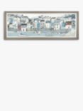 John Lewis Adelene Fletcher 'Shoreline' Framed Canvas, 52 x 138cm, Blue/Multi