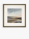 John Lewis Tofuty Klein 'Quiet Horizon' Framed Print & Mount, 49 x 49cm, Blue/Gold