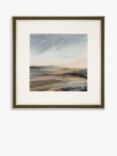 John Lewis Tofuty Klein 'Quiet Horizon' Framed Print & Mount, 49 x 49cm, Blue/Gold