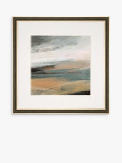 John Lewis 'First Light' Framed Print & Mount, 49 x 49cm, Blue/Multi