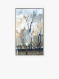 John Lewis 'Silver Birch Blues' Framed Canvas, 67 x 40cm, Multi