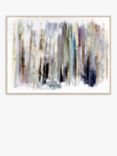 John Lewis 'Integrity' Abstract Framed Canvas, 90 x 120cm, Multi/Gold