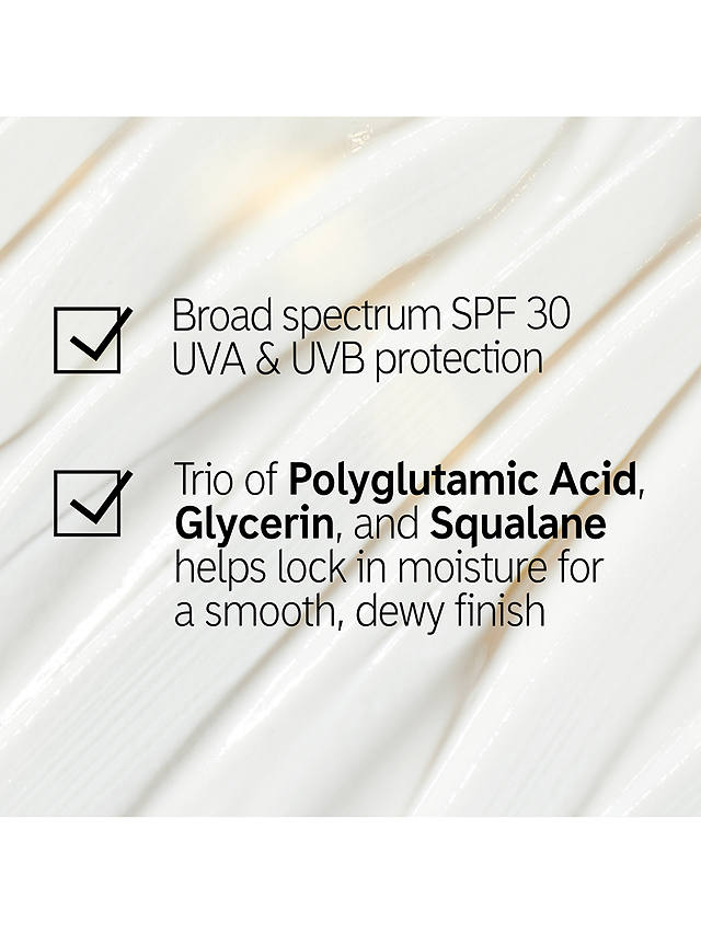 The INKEY List Polyglutamic Acid Dewy Sunscreen SPF30, 50ml 2