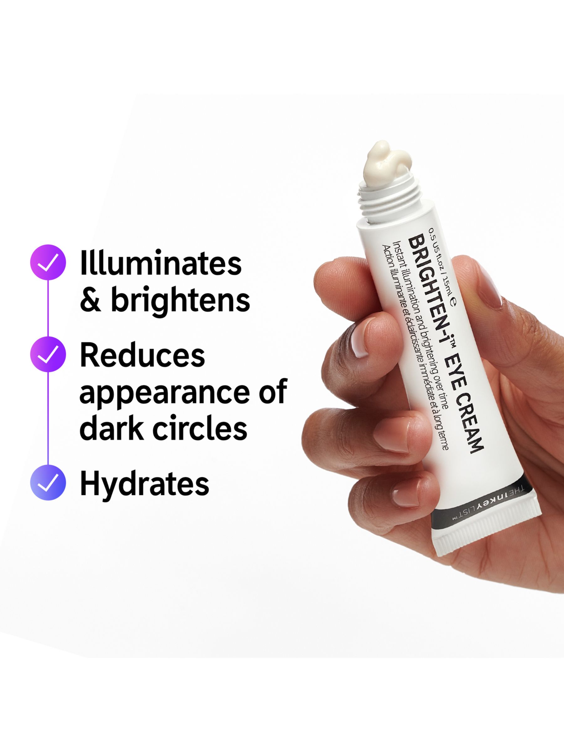 The INKEY List Brighten-i™ Eye Cream, 15ml 2