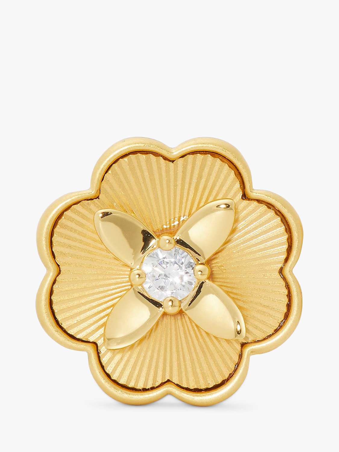 Buy kate spade new york Heritage Bloom Stud Earrings, Gold Online at johnlewis.com
