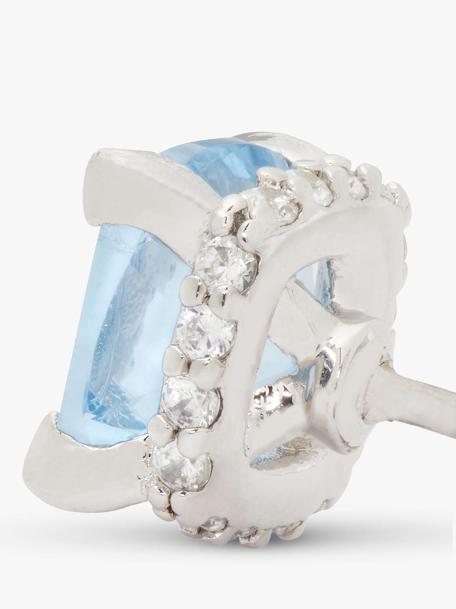 Buy kate spade new york Little Luxuries Cubic Zirconia Square Stud Earrings Online at johnlewis.com