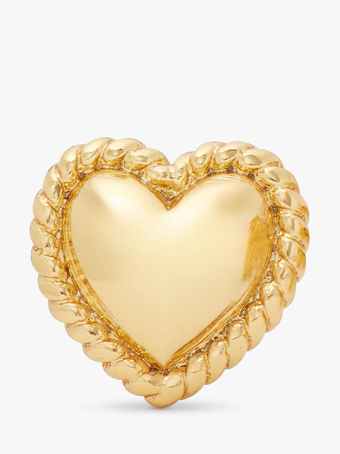 Buy kate spade new york Golden Hour Heart Stud Earrings, Gold Online at johnlewis.com