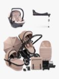 iCandy Peach 7 Pushchair, Carrycot & Accessories with Cocoon Car Seat and Base Travel Bundle, Cookie
