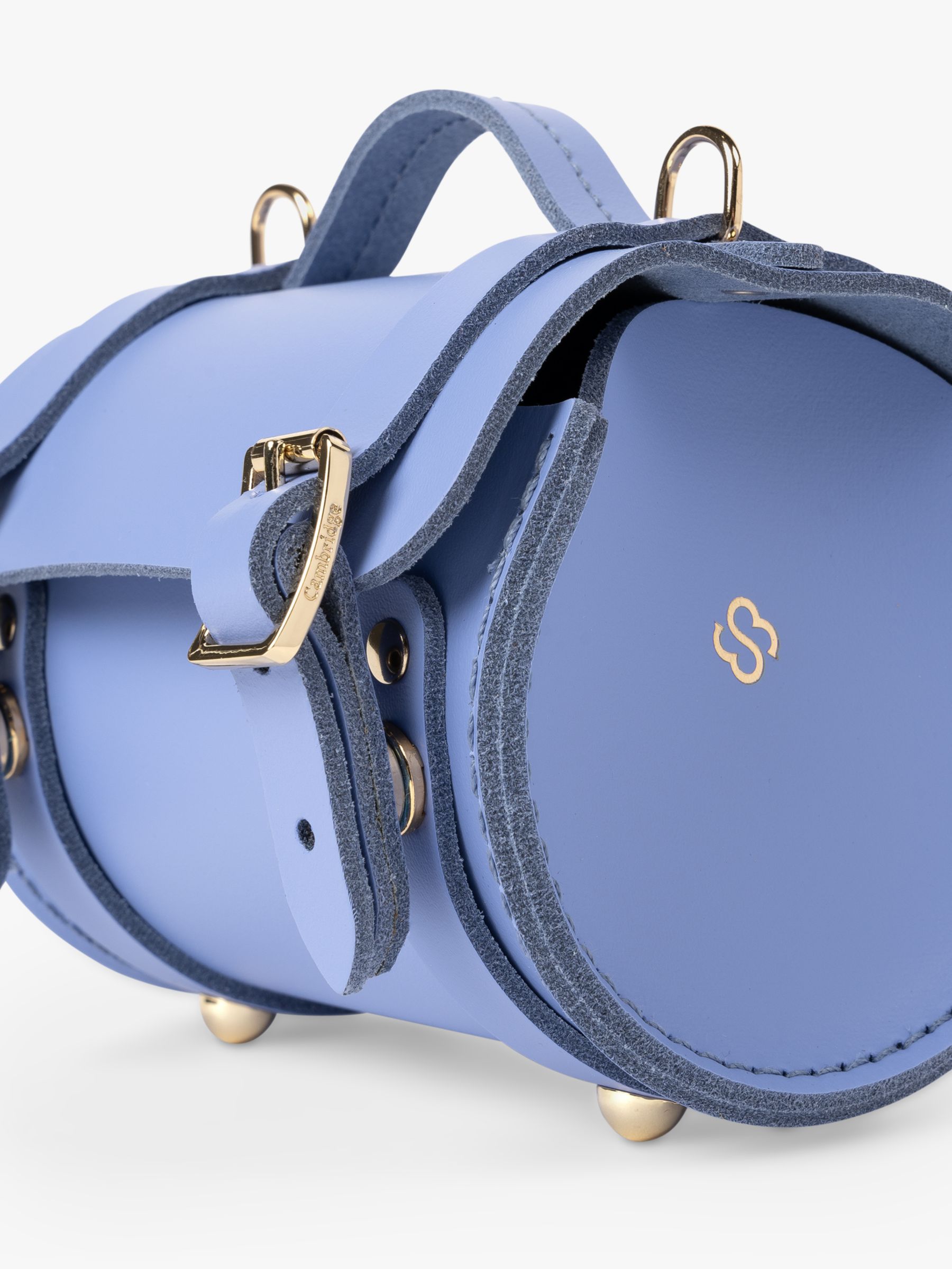 Cambridge Satchel The Micro Bowls Leather Bag, Bluebell at John