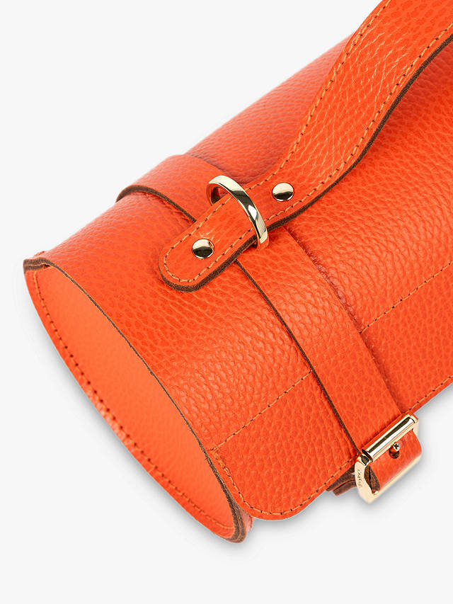 Cambridge Satchel Bowls Leather Grab Bag, Orangeade Celtic Grain