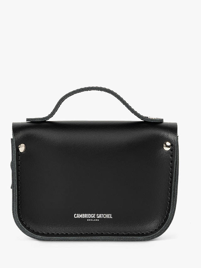 Cambridge Satchel The Micro Satchel Leather Bag, Black