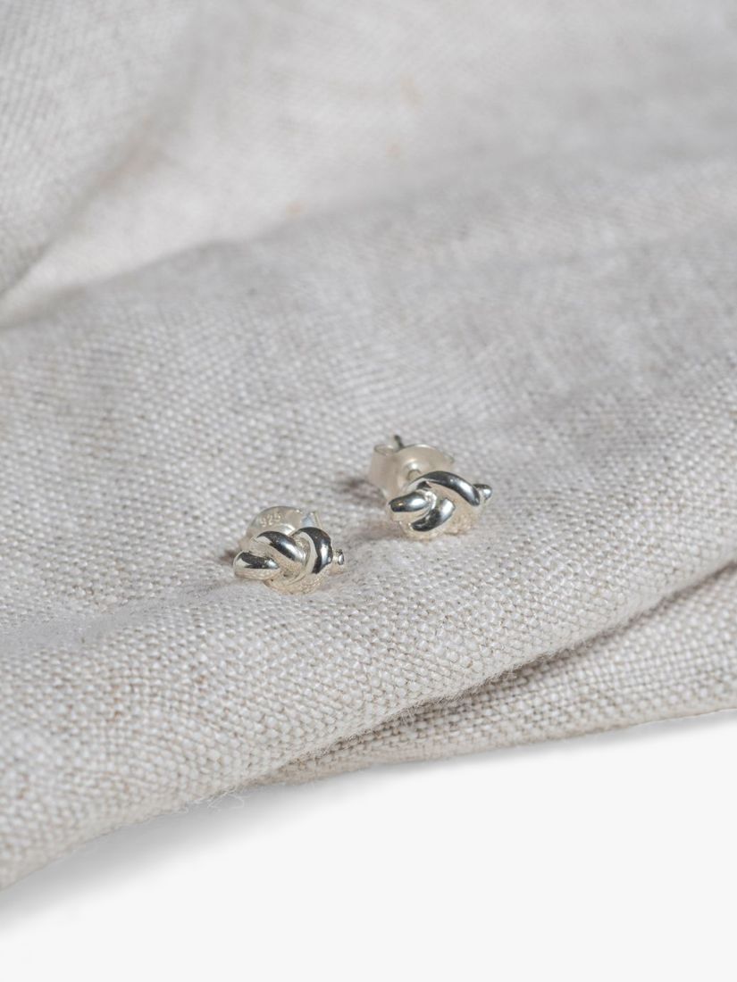 Buy Auree St Ives Nautical Knot Stud Earrings Online at johnlewis.com