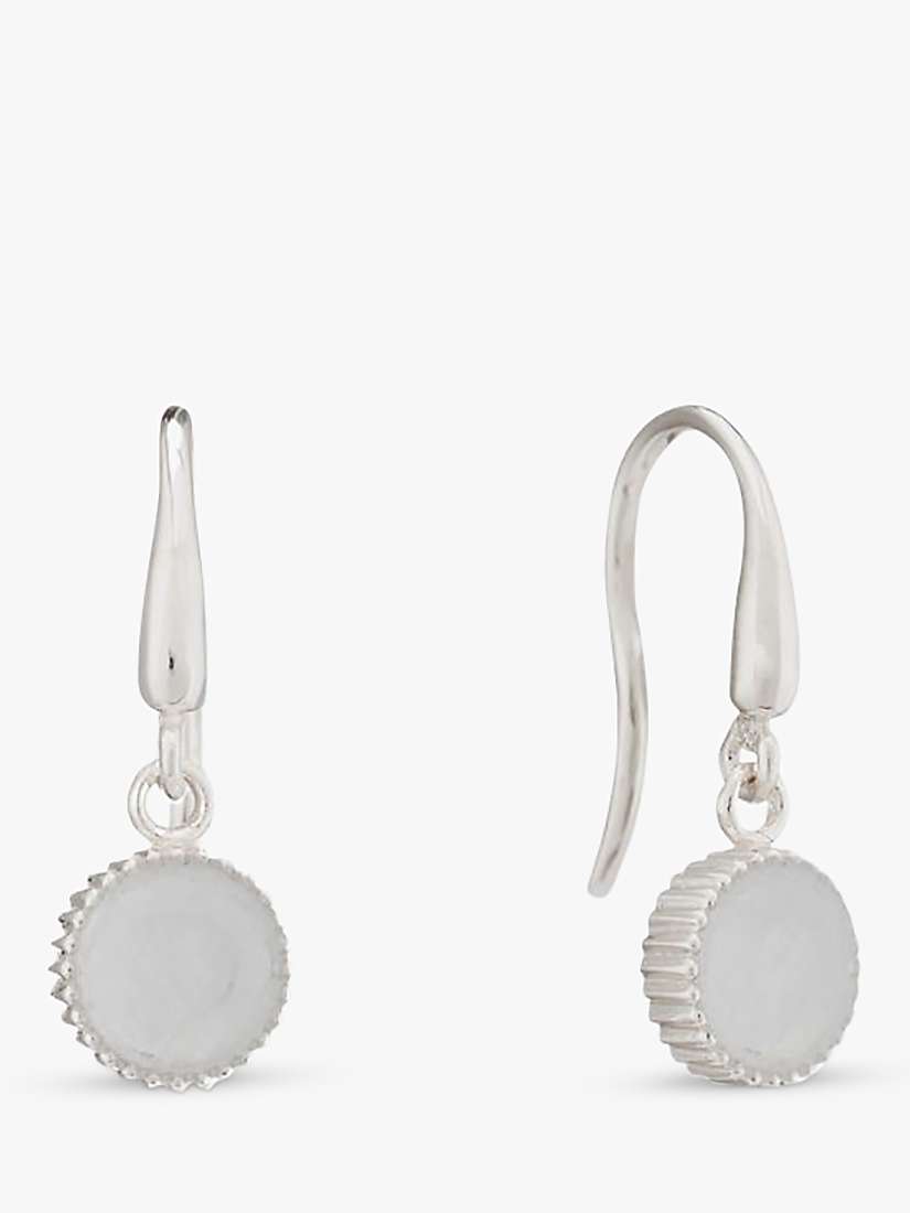 Buy Auree Barcelona Birthstone Sterling Silver Drop Earrings Online at johnlewis.com