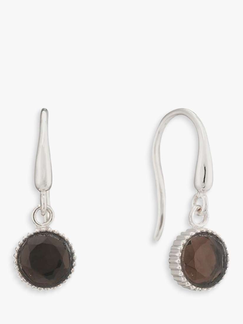 Buy Auree Barcelona Birthstone Sterling Silver Drop Earrings Online at johnlewis.com