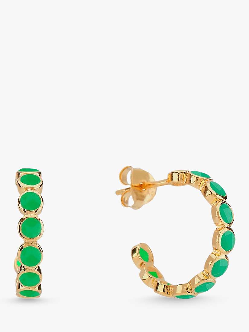 Buy Auree Ortigia Gold Vermeil Hoop Earrings Online at johnlewis.com