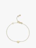 Auree Verona Full Heart Chain Bracelet, Gold