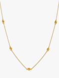 Auree St Ives Nautical Knot Necklace, Gold