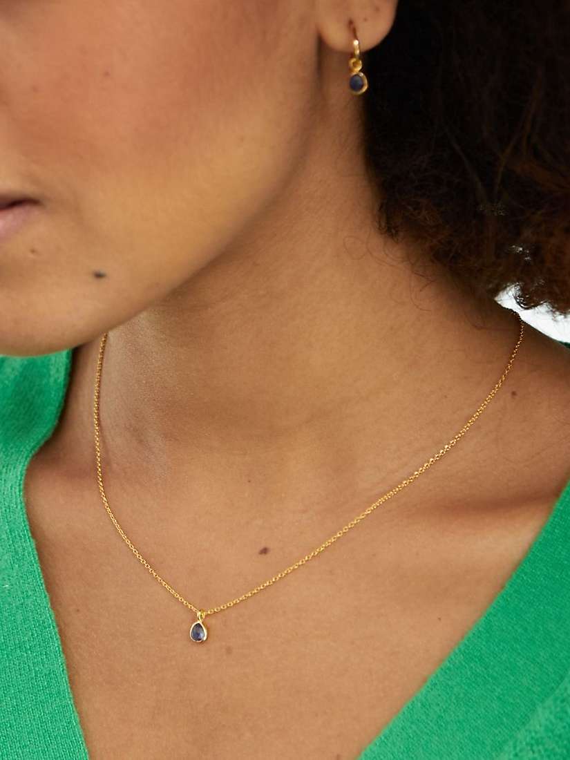 Buy Auree Hampton Gold Vermeil Pendant Necklace Online at johnlewis.com