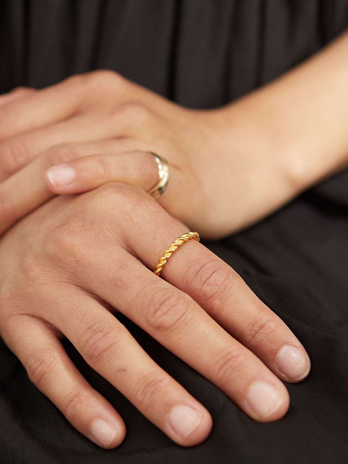 Buy Auree Alhambra Band Ring, Gold Online at johnlewis.com