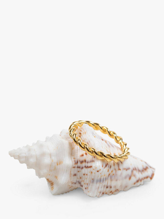 Auree Alhambra Band Ring, Gold