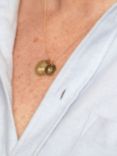 Auree Northcote Personalised Fingerprint Pendant, Gold