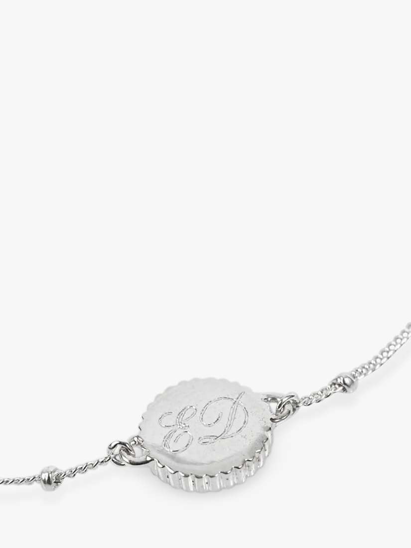 Buy Auree Barcelona Personalised Birthstone Sterling Silver Beaded Chain Bracelet Online at johnlewis.com