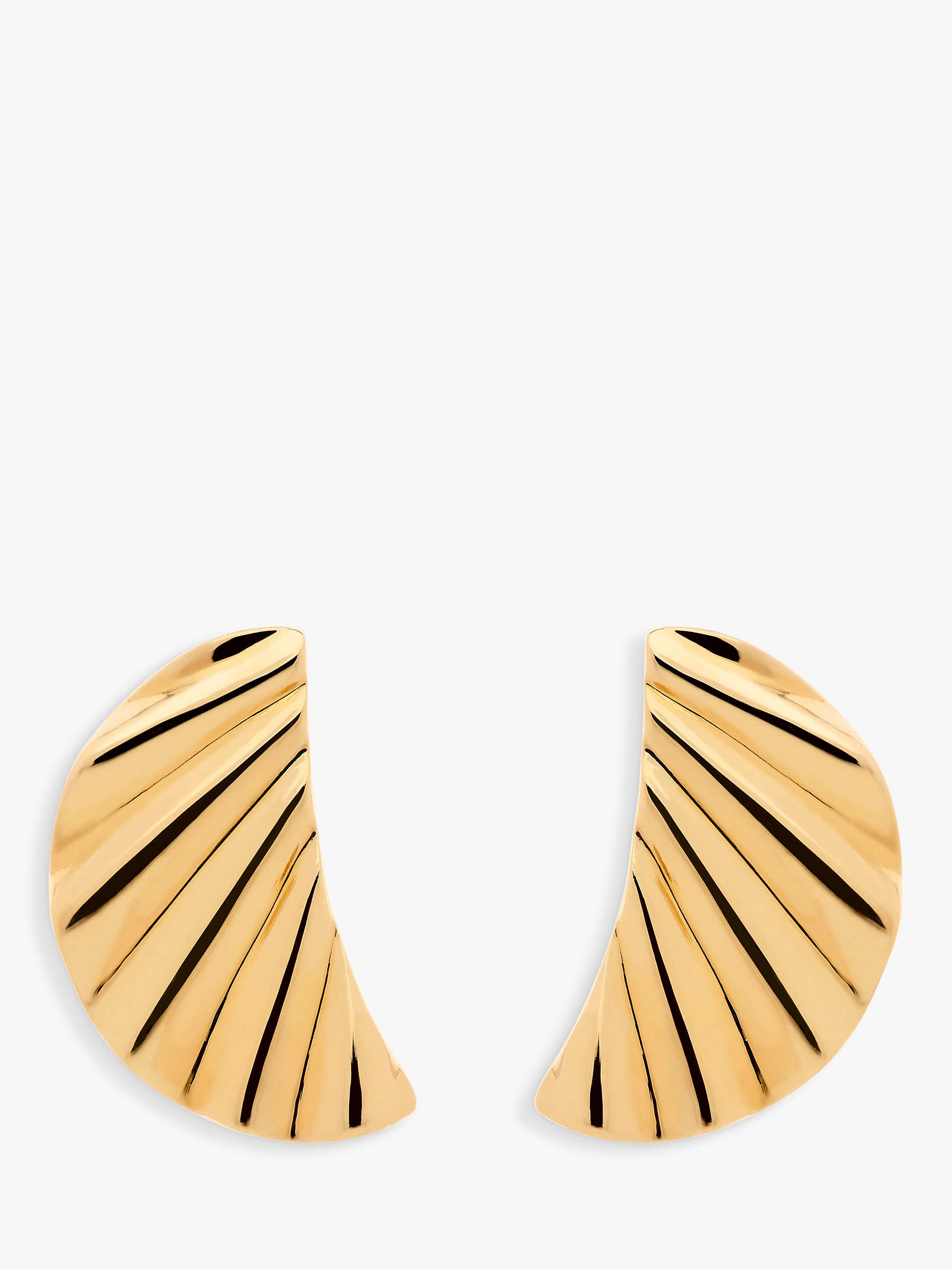Buy Emma Holland Wave Clip-On Earrings Online at johnlewis.com