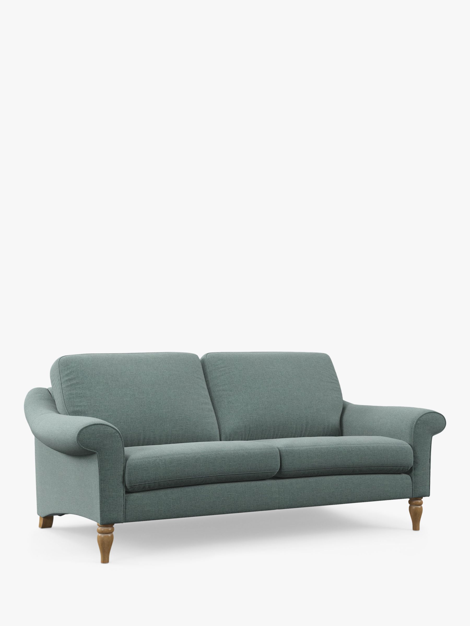 John Lewis Camber Large 3 Seater Sofa, Light Leg