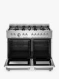 Bertazzoni Master Series 100cm Dual Fuel Range Cooker, Matt White