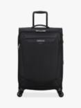 American Tourister Summerride 4-Wheel 69cm Medium Suitcase, Black