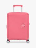 American Tourister Soundox 4 Wheel Expandable Suitcase, 55cm, Sunkissed Coral