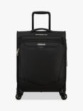 American Tourister SummerRide 4-Wheel 55cm Cabin Suitcase, 47L, Black